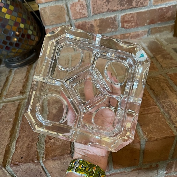 Retired Partylite Crystal Castle - Picture 3 of 5